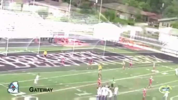 Female Soccer Player Scores an Epic Bicycle Kick Goal