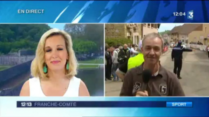 Tour de Franche Comté 2013 / Jour 3/ midi (France TV)
