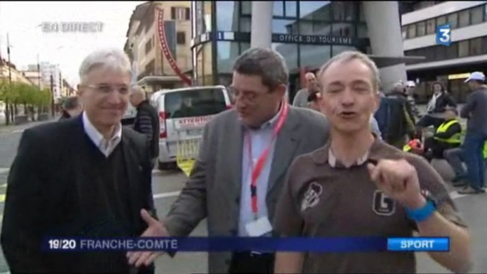 Tour de Franche Comté 2013 / Jour 3/ soir (France TV)