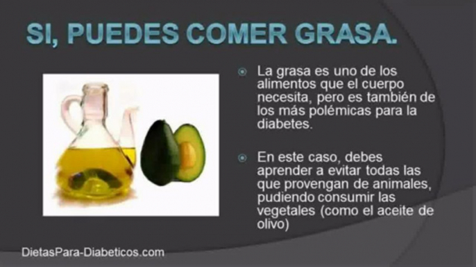 Dietas para diabeticos