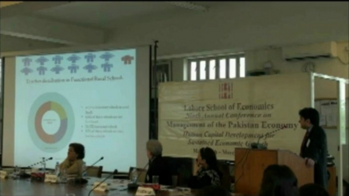 Mr. Salman Asim at the Lahore School of Economics Ninth Annual Conference