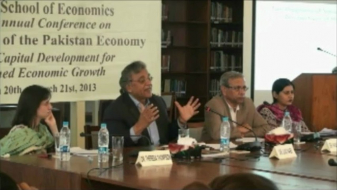 Dr. Ijaz Nabi at the Lahore School of Economics Ninth Annual Conference