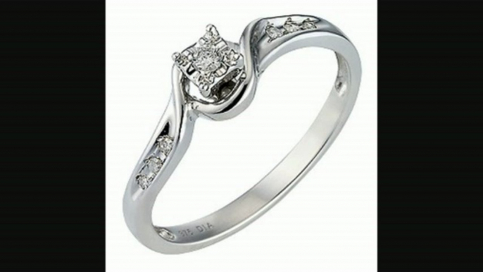 9ct White Gold Diamond Solitaire Ring Review