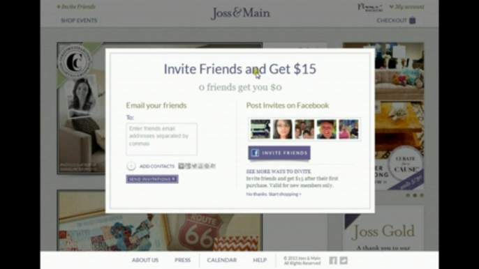 How to use Joss and Main Coupons, Deals & Offers?