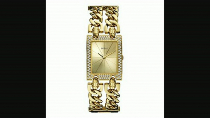 Guess Ladies&apos Crystal Champagne Dial Bracelet Watch Review