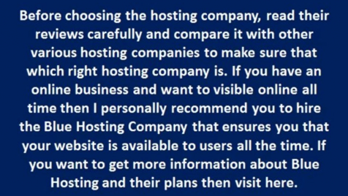 Host your website by choosing an Effective Web Hosting Company