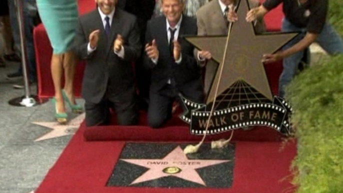 David Foster gets Walk of Fame star