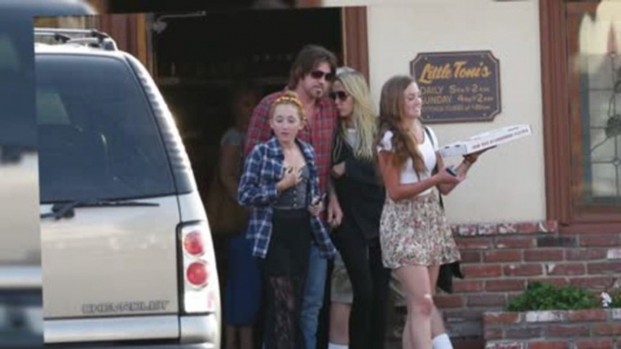 Billy Ray and Tish Cyrus On A Date After Filing For Divorce