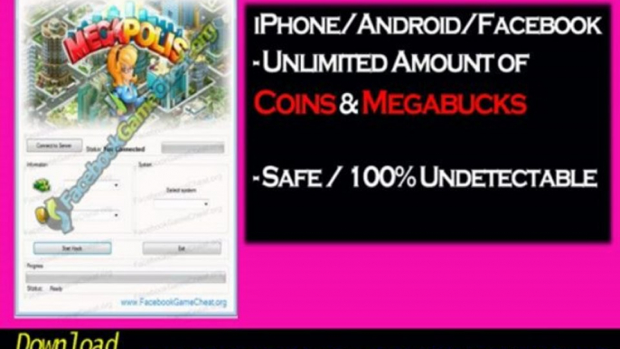 Megapolis Cheats Megabucks Coins Hack Tool DOWNLOAD [WORKING]