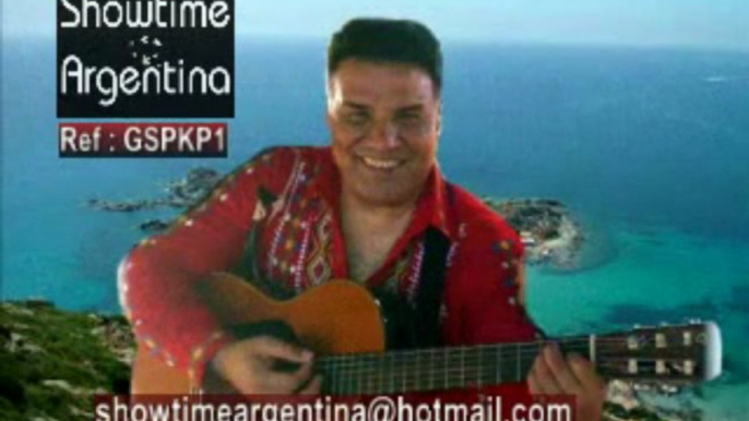 Ref: GSPKP1 Spanish / Latin Guitarist with vocals---showtimeargentina@hotmail.com--