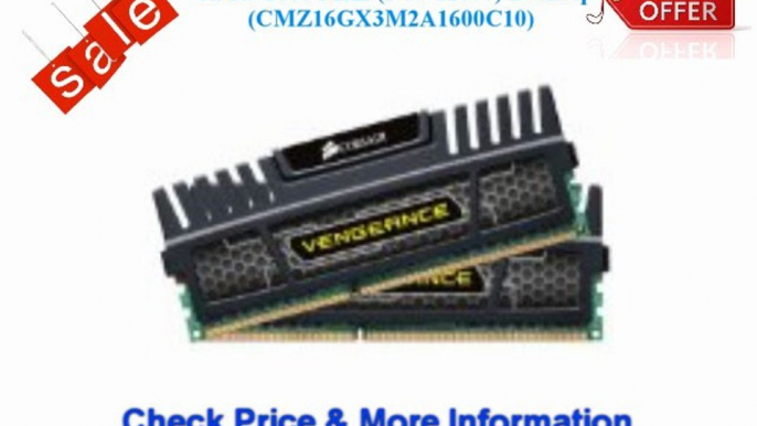 @+ Get Now!!! Corsair Vengeance 16GB (2x8GB) DDR3 1600 MHz (PC3 12800) Desktop Memory (CMZ16GX3M2A1600C10) Cheap Price #$$$#