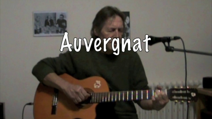 L'Auvergnat de Georges Brassens... arrangement guitare MDD