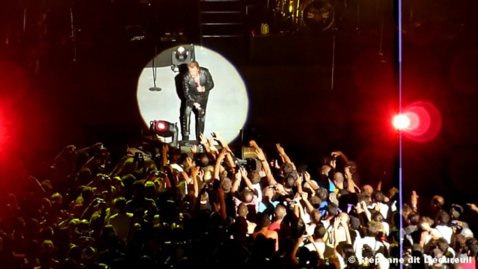 Johnny Hallyday "Quelque chose de tennessee" live @ Vienne