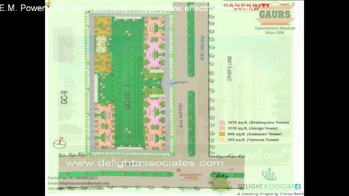 Gaur Sanskriti Vihar Noida Extension, Gaur City-2-Booking @ 9910061017