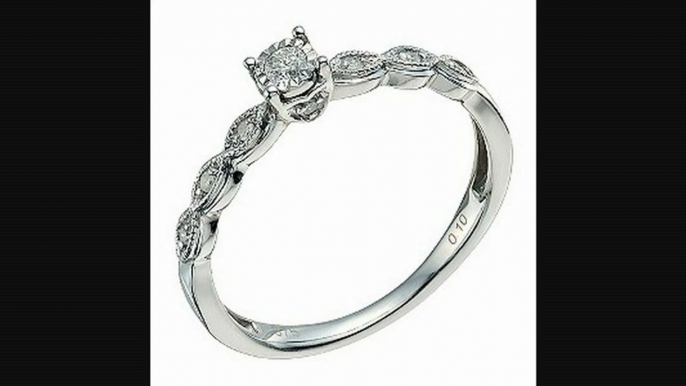 9ct White Gold 110 Carat Diamond Solitaire Ring Review