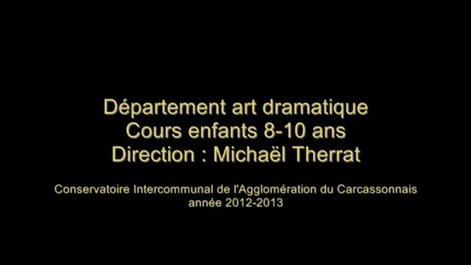 Atelier théâtre 2012/2013 - Eveil - enfants 8-10.ans