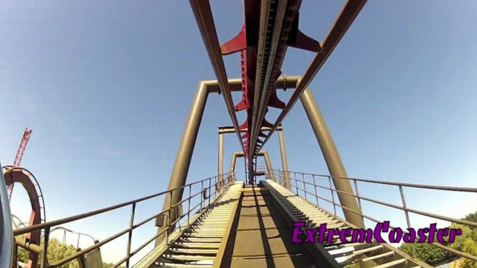 Nemesis Inferno - Front Seat - POV - On Ride - Thorpe Park 2013 - HD