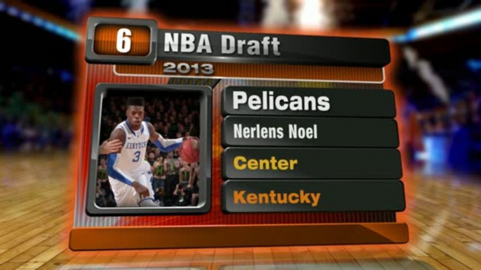 2013 NBA Draft: Pelicans Select Nerlens Noel With No. 06 Pick