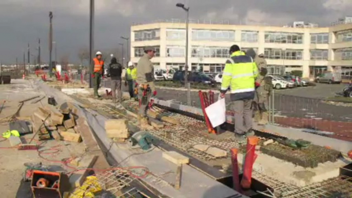 RATP - Tramway7 - Villejuif Athis-Mons - T7 video Ouvrages d'Art