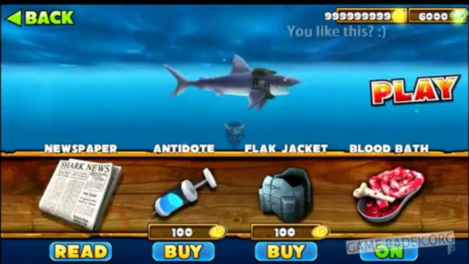 Hungry Shark Evolution Hack Tool Android _ iOS 2013