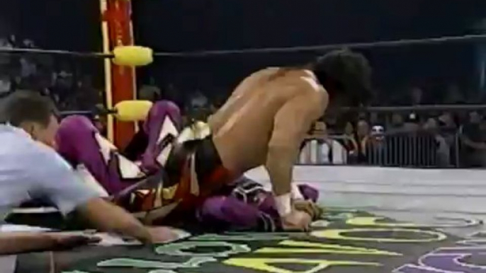 WCW 1997.10.26 Rey Mysterio  Jr. vs. Eddie Guerrero - Mask vs. Title Match for WCW Cruiserweight Championship (WCW Halloween Havoc 1997)