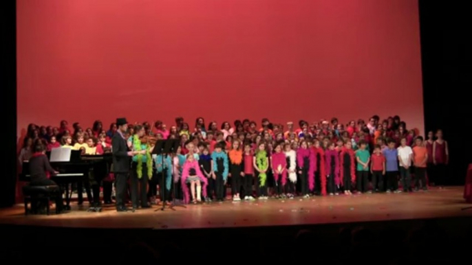 Boum - Chorale 1er cycle - Conservatoire de Rouen - le 26 Juin 2013