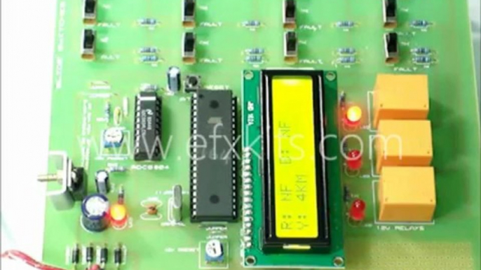 Underground Cable Fault Distance Detector - Final Year Engineering Projects