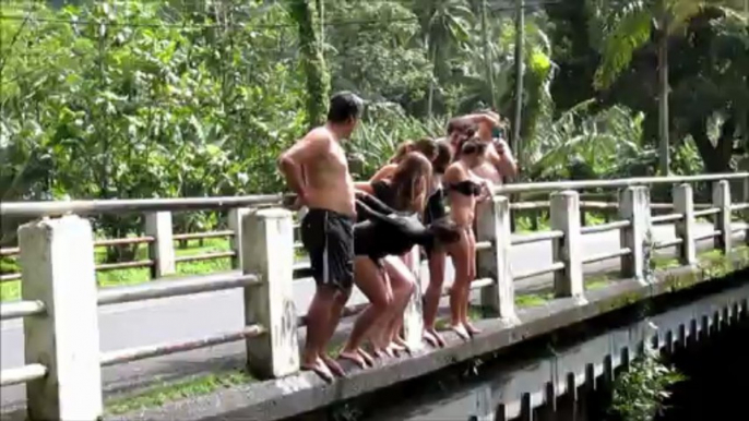 saut du pont de la vaiha par tonton Jean-Jaques