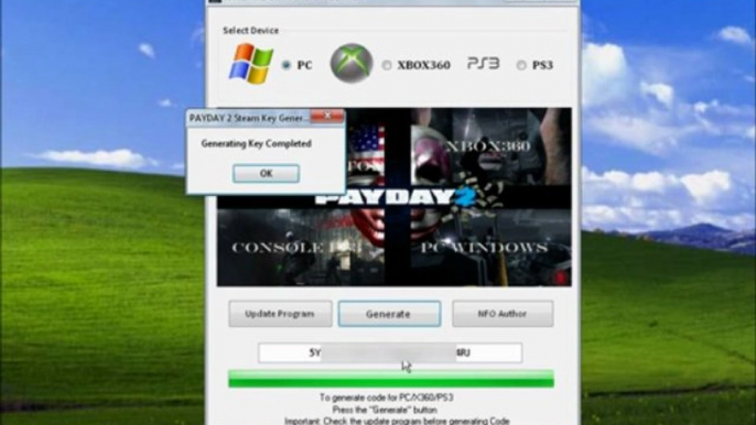 Payday 2 Keygen Steam + Crack ( PC, PS3 XBOX360 ) Download for Free