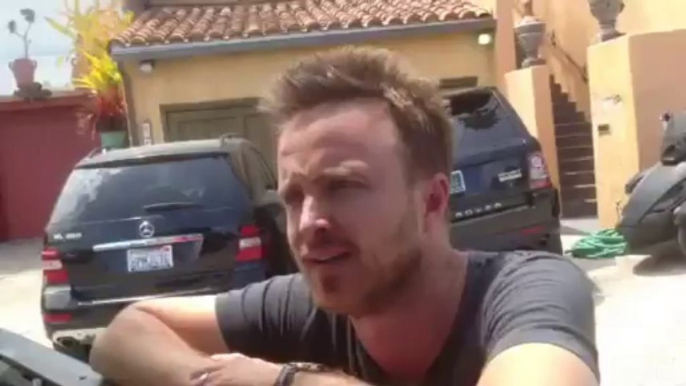 Aaron Paul meets McNeive Clan - Breaking Bad / Jesse Pinkman!!! When Hollywood Cinema Stars meet their true fans...