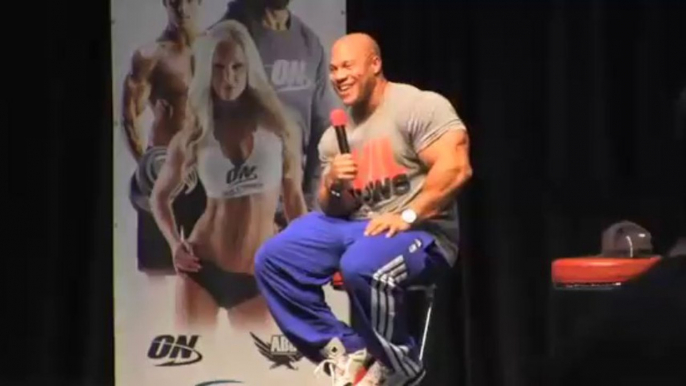 Phil Heath - Bodybuilding Seminar Ask Mr Olympia Part 3 of 3