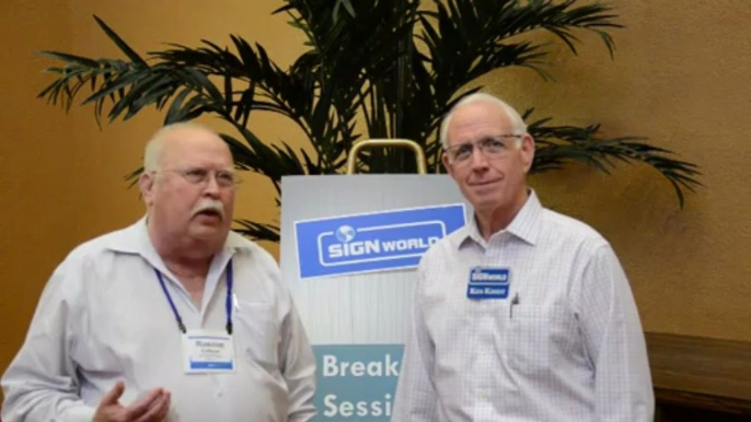 Ken Kindt of Signworld Interviews Rosco Signworld Owner