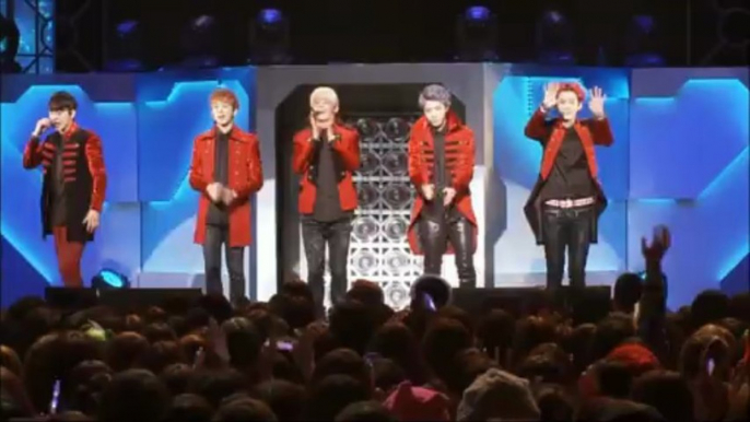 MYNAME 1st LIVE ～What's Up～ 121217 Zepp Tokyo part1 Message(Japanese version) + I Want To + Talk + What's Up