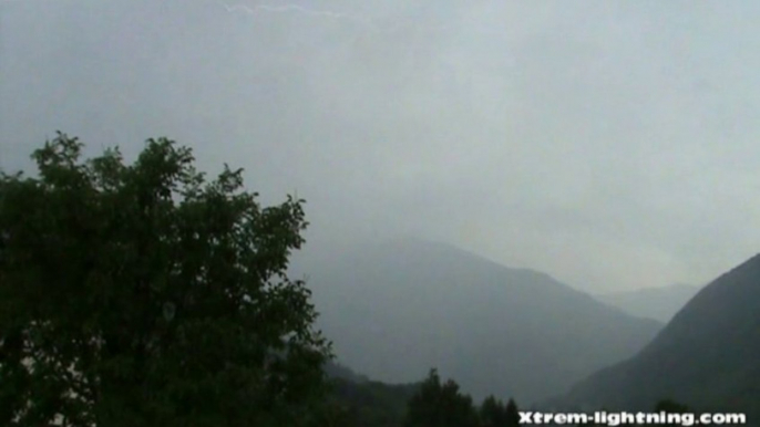 Orage Thônes 20 juillet 2013