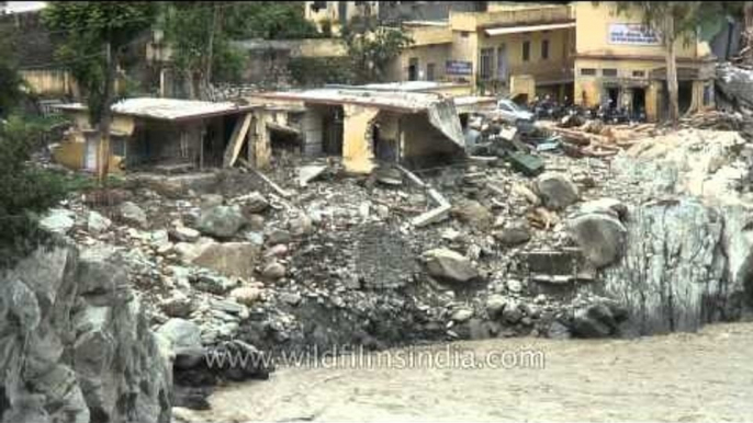 Srinagar - The area which got devastated by the floods