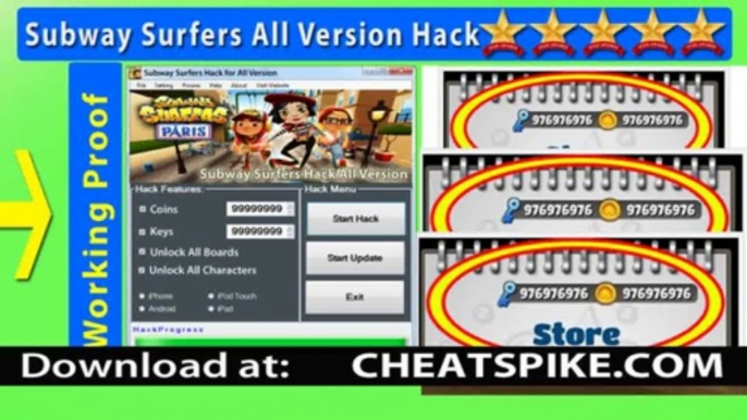 Subway Surfer Cheats Keys, Coins, iOS Android Best Subway Surfer Paris Cheat