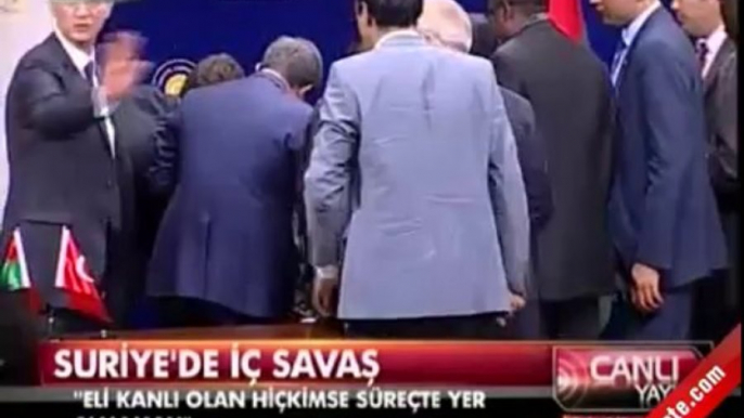 Burkina Faso Dışişleri Bakanı Bayıldı - Burkina faso foreign minister fainted in Turkey