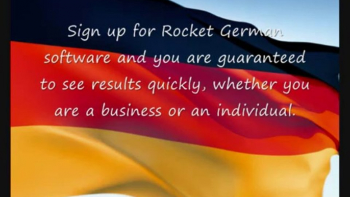 Rocket german - learn german fast!!