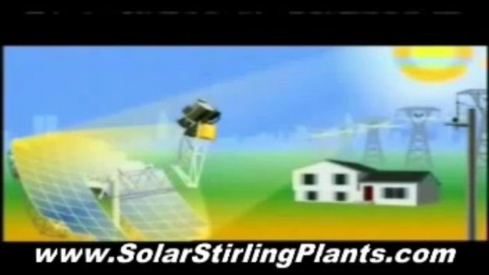 Supply FREE Energy at Home! AMAZING! Solar Stirling Plant