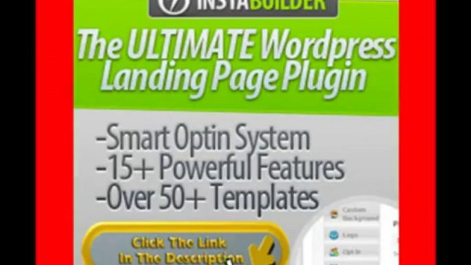 InstaBuilder - The Ultimate Wordpress Marketing Plugin