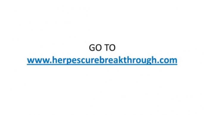 Get Rid Of Herpes - Discover Herpes Cure Breakthrough (how to get rid of herpes)