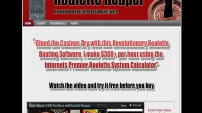 roulette reaper the internets #1 "premium roulette calculator"