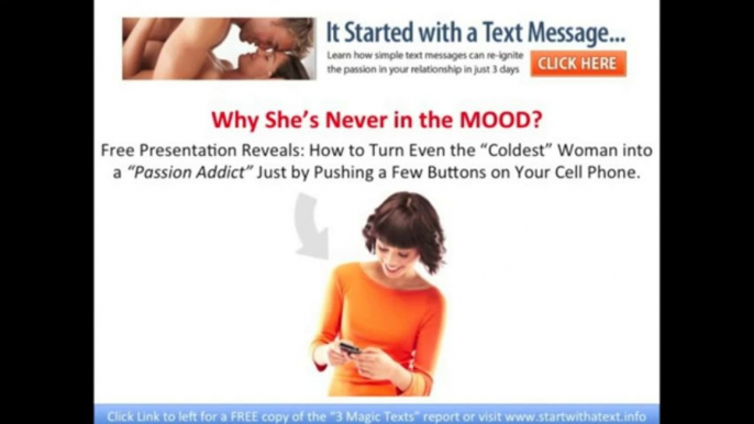 Text The Romance Back | Free Download "Three Magic Texts", Text The Romance Back Tips