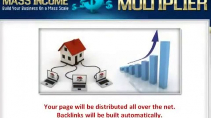 Mass Income Multiplier Overview | Mass Income Multiplier Software Members Area