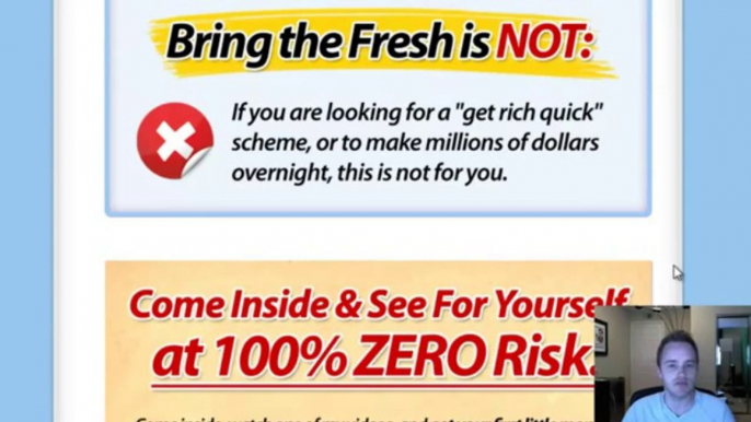 Get Rich Now ! Bring The Fresh - 2012 : A Fresh Way to Make Money Online