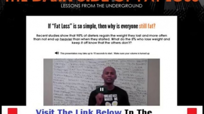 The Dark Side Of Fat Loss Reviews + The Dark Side Of Fat Loss Review