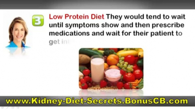 Kidney Disease Diet Renal Failure Diet - Kidney Diet Secrets - Dialysis Renal Cookbook Recipes