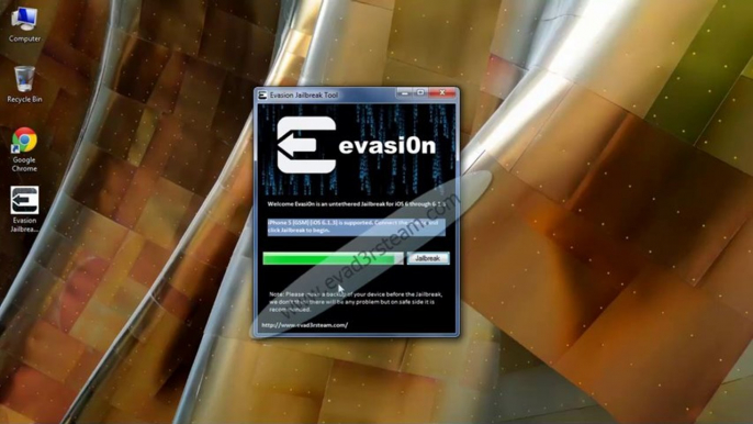 Evasion Full Untehered iOS 6.1.3 Jailbreak Tool by Evad3rsteam For iPhone 5, iphone 4,  iPhone 3GS, iPad3