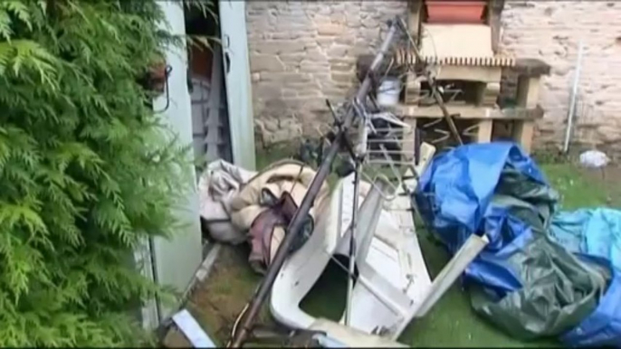 Orages : mini-tornades et déluge en Normandie