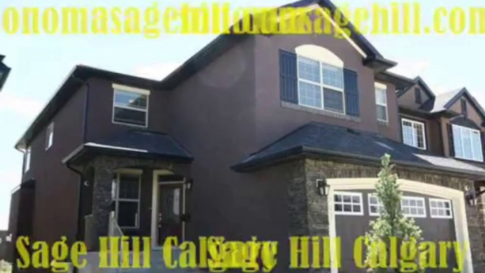 Sonoma at Sage Hill - New Townhomes Calgary